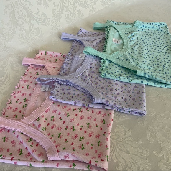 Girls Floral Tank Top SET. Super comfortable - Picture 6 of 7